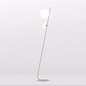 Emibig modern állólámpa tatu fehér barna emi1506/lp2