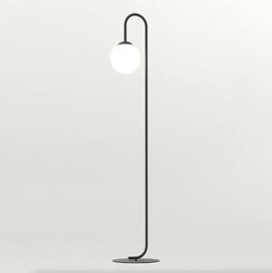 Emibig modern állólámpa flor fehér fekete emi1495/lp1