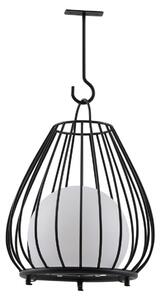 Kültéri Lámpa Lindby, Kelda, dimmable, Fekete, Erkély, Alumínium, Modern