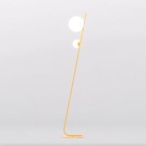 Emibig modern állólámpa tatu fehér narancs emi1507/lp2