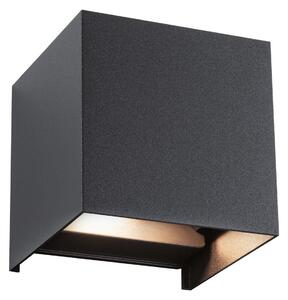 Kültéri Lámpa Paulmann, Cybo, dimmable, Fekete, Alumínium, Modern