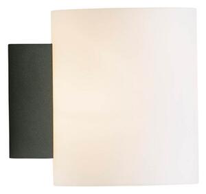 Evoke Fali Lámpa IP44 Small Anthracite/Opál