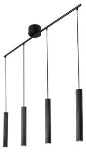 Függőlámpa Nordlux, Vico, dimmable, Fekete, Étkező, Alumínium