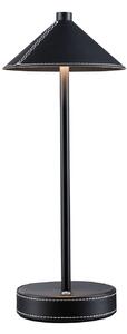 Asztali lámpa Paulmann, Pellini, dimmable, Fekete, Nappali, Fém, Modern