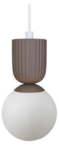 Függőlámpa Nordlux, Sadie, dimmable, Barna / Rozsdabarna, Nappali, Üveg, Skandináv