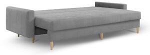 BELLIS III kihúzható kanapéágy - szürke