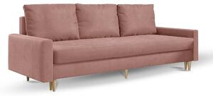 BELLIS III kihúzható kanapéágy - rózsaszín