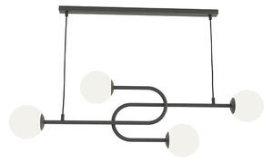 Emibig modern függeszték atria fehér fekete emi1383/4
