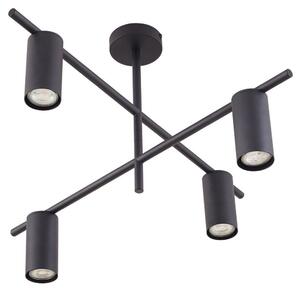 Mennyezeti Lámpa Lindby, Marilou, dimmable, Fekete, Nappali, Fém, Modern