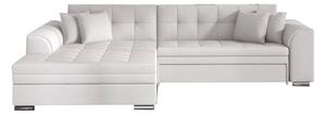 PALERMO ágyazható sarok ülőgarnitúra, 294x80x196 cm, soft 017/white, balos