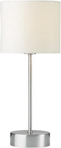 Dar Lighting modern asztali lámpa suzie szatén króm darsuz4033