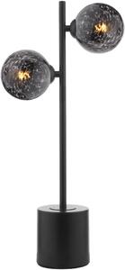 Dar Lighting modern asztali lámpa spiral matt fekete darspi4222-21