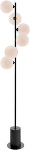 Dar Lighting modern állólámpa spiral fehér matt fekete darspi4922-23