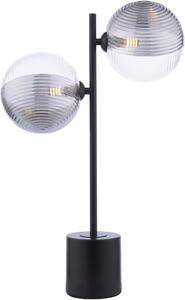 Dar Lighting modern asztali lámpa spiral matt fekete darspi4222-19