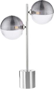 Dar Lighting modern asztali lámpa spiral csiszolt króm darspi4250-19