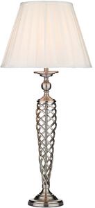 Dar Lighting glamour modern asztali lámpa siam szatén króm darsia4246