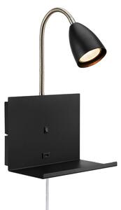 Fali Lámpa Markslöjd, Cuarto, Fekete, Hálószoba, Fém, Modern