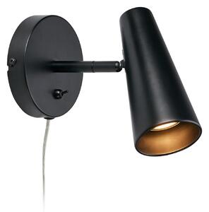 Fali Lámpa Markslöjd, Crest, dimmable, Fekete, Nappali, Fém, Modern