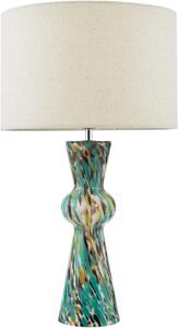 Dar Lighting glamour modern asztali lámpa rheneas kék darrhe4223