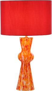 Dar Lighting glamour modern asztali lámpa rheneas piros darrhe4225