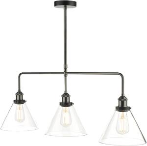 Dar Lighting loft mennyezeti lámpa ray antik nikkel darray0338