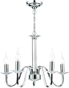 Dar Lighting klasszikus csillár pique csiszolt króm darpiq0550