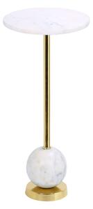 Fém kerek tárolóasztal ø 25 cm Salo – House Nordic