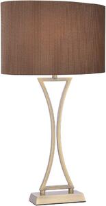 Dar Lighting glamour modern asztali lámpa oporto antik sárgaréz daropo4175
