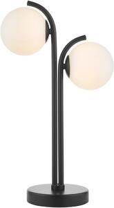Dar Lighting modern asztali lámpa orlena fehér matt fekete darorl4222