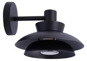 Kültéri Lámpa Lucande, Thais, dimmable, Fekete, Terasz, Fém, Modern