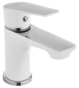 Invena Dokos, mosogató csaptelep, fehér-króm, INV-BU-19-002-V