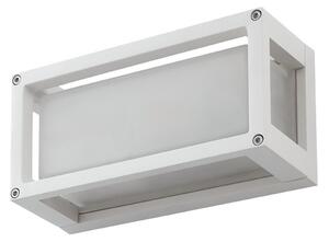 Kültéri Lámpa Lucande, Aurelien, dimmable, Fehér, Erkély, Alumínium, Modern
