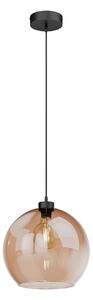 Függőlámpa TK Lighting, Cubus, dimmable, Barna / Rozsdabarna, Nappali, Üveg, Modern