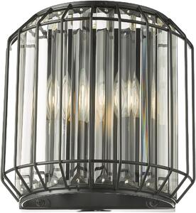 Dar Lighting modern fali lámpa naeva matt fekete darnae0922