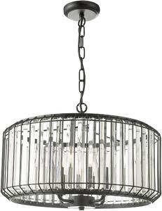Dar Lighting modern függeszték naeva matt fekete darnae0422