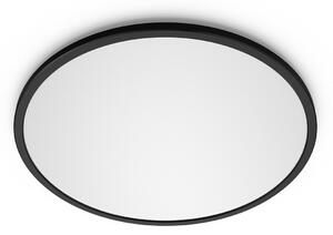 Mennyezeti Lámpa Philips, Superslim, dimmable, Fekete, Fürdőszoba, Fém