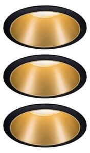 Spotlámpa Paulmann, Cole, dimmable, Arany / Sárgaréz, Folyosó, Fém, Modern