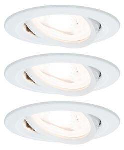 Spotlámpa Paulmann, Nova, dimmable, Fehér, Folyosó, Fém, Modern