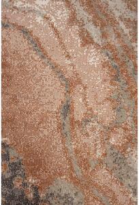 Rózsaszín-krémszínű kerek szőnyeg ø 200 cm Solar – Zuiver