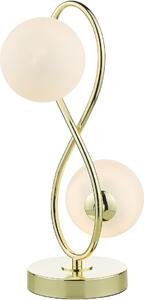 Dar Lighting modern asztali lámpa lysandra opál csiszolt arany darlys4235