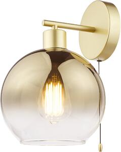 Dar Lighting glamour modern fali lámpa lycia arany darlyc0735