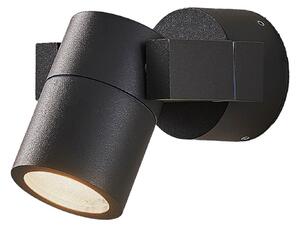 Kültéri Lámpa Lucande, Kavuna, dimmable, Fekete, Erkély, Alumínium, Modern
