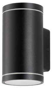 Kültéri Lámpa Lindby, Valtin, dimmable, Fekete, Erkély, Rozsdamentes acél, Modern