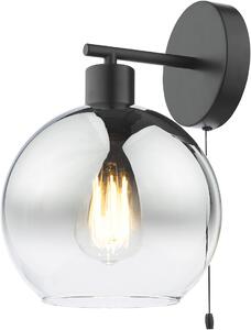 Dar Lighting modern fali lámpa lycia matt fekete darlyc0722