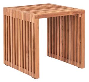 Teakfa tárolóasztal 40x40 cm Pego – House Nordic