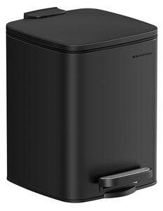 NORD fürdőszobai szemetes, 6 l, fekete SongmicsHome
