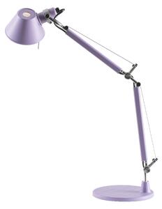 Asztali lámpa Artemide, Tolomeo Micro, Lila, Dolgozószoba / iroda, Fém, Dizájn