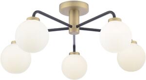 Dar Lighting modern mennyezeti lámpa lainey fehér matt fekete darlai5454-02