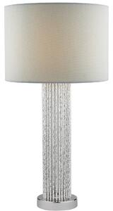 Dar Lighting modern asztali lámpa lazio ezüst darlaz4239