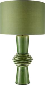 Dar Lighting modern asztali lámpa lagle antik sárgaréz zöld darlag4224